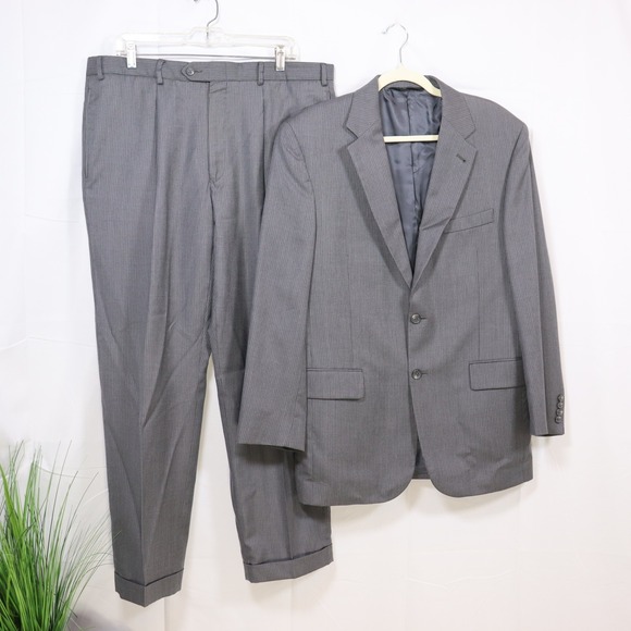 Jos. A. Bank Other - Jos A. Bank Pinstripe Suit Set 40R 36 Gray Mens - BLAZER ONLY PRICE